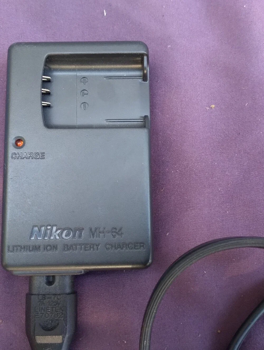Nikon Black MH-64 Lithium-Ion Battery Charger
